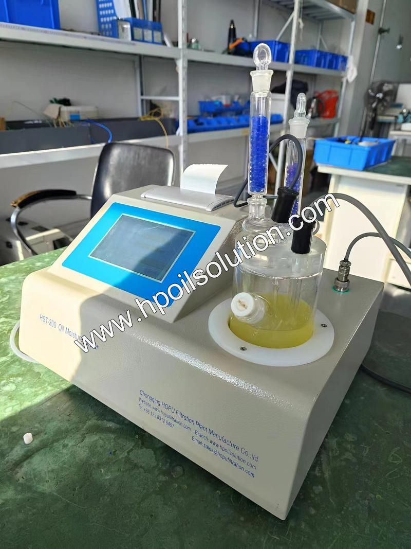 Transformer Oil Moisture Tester,Coulometric Karl Fischer Titrator