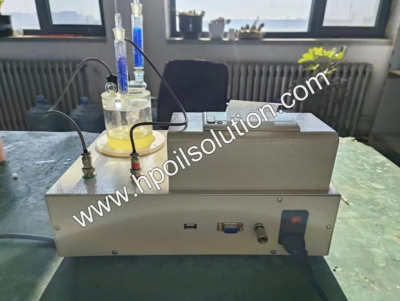 Transformer Oil Moisture Tester,Coulometric Karl Fischer Titrator