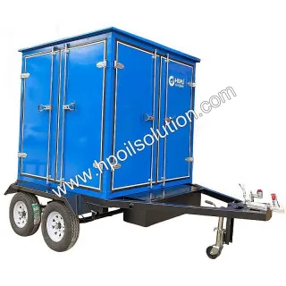 Mobile Insulation Transformer Oil Purification Plant