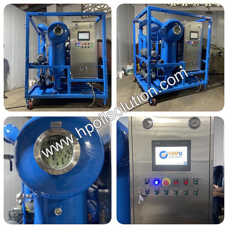 Stainless Steel Vacuum Transformer Oil Purifier