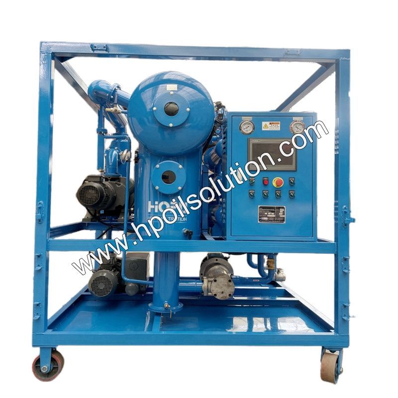 2025 newly launched horizontal vacuum transformer oil filtration machine