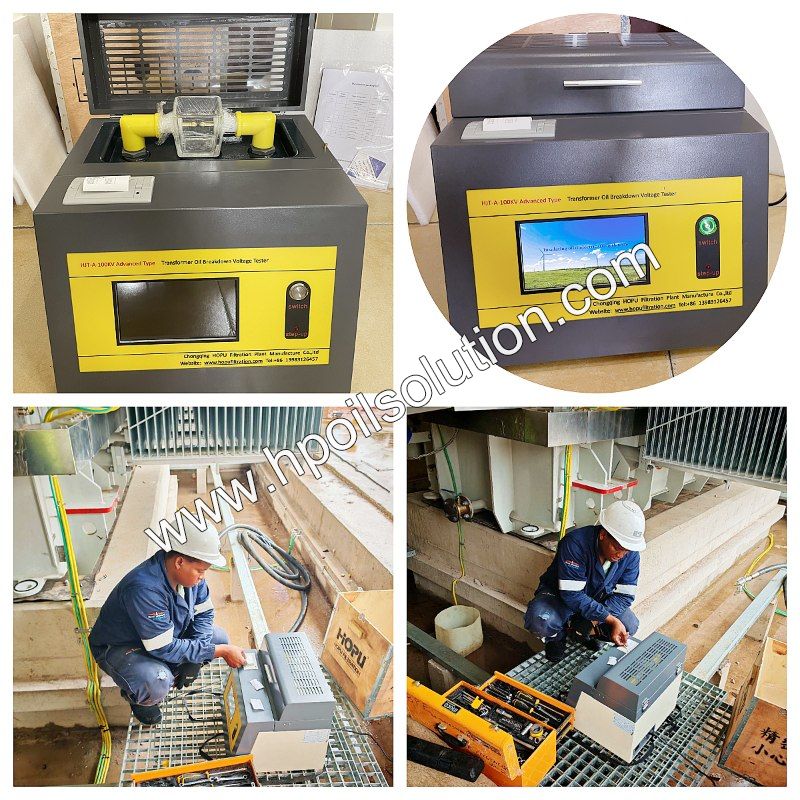 Site Working Transformer Oil Breakdown Voltage Tester