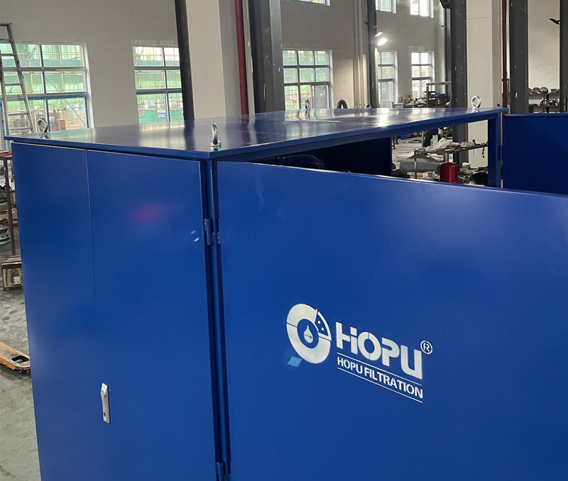 Enclosed Fully Automatic Insulation Dielectric Oil Purification Machine