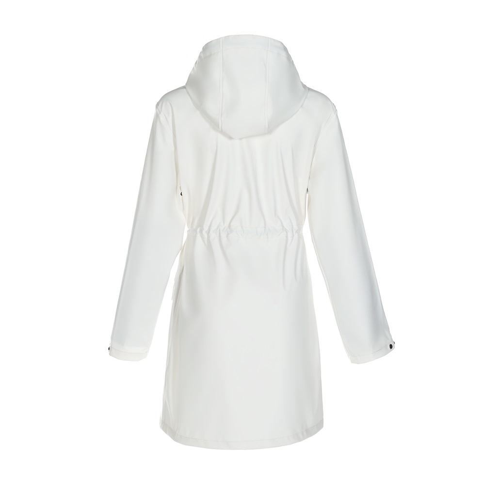 Ladies hot sale white raincoat