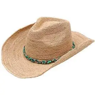 In terms of straw hats, Raffia is the most resilient of straw material.