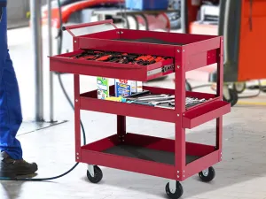 Tool cart in car maintenance