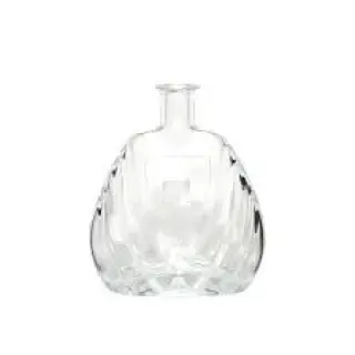 China Manufacturer 700ml Clear Brandy Glass Bottle