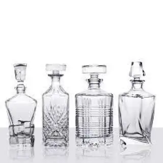 Wholesale custom glass bottle packaging for brandy or whisky 750ML