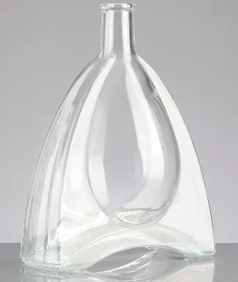 Unique vodka glass bottle