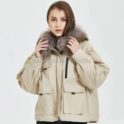 Custom Fur parka jacket