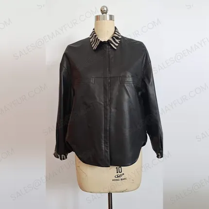 wholesale leather jacket ODM