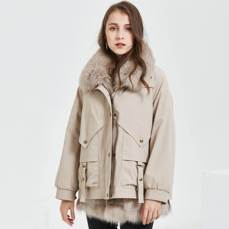 Fox Fur Jacket Customized