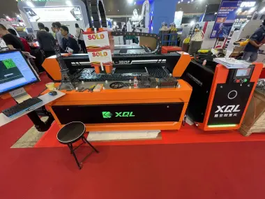Xin Quanli Laser Shine At The 2023 Indo Sign Advertising Expo