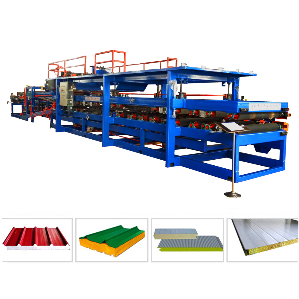 EPS/ROCK-WOOL SANDWICH PANEL PRODUCTION LINE