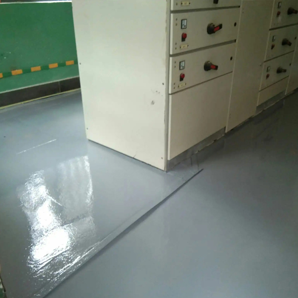 Epoxy resin anti-static floor coating