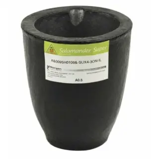 0.5 – 1 Kg Salamander Super Clay Graphite Crucible
This graphite crucible is high quality and suitable for multiple smelts.

Holds approximately 500 – 1000 grams of gold.