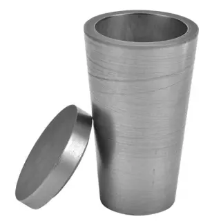 The graphite crucible is made of high-quality material, which is durable, not easy to melt and longer service life.