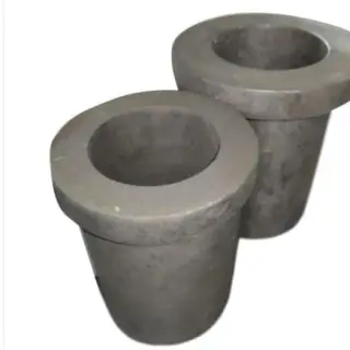 The graphite crucible has a small coefficient of thermal expansion. It has a strong resistance to strain for both extremely hot and extremely cold.