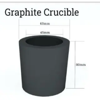 The main use of graphite crucibles is in the casting process. They are ideal for melted metal processes because they are non-reactive and able to survive extremely high temperatures. Casting and melt forming production require vessels that can survive the