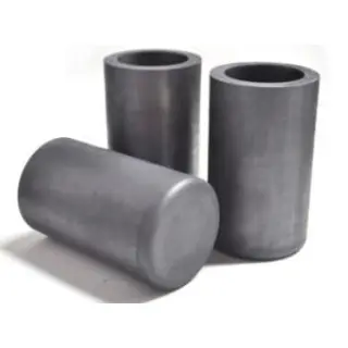 Graphite crucible can be used for non-ferrous metal smelting and casting, melting aluminum, dissolving gold or silver ornaments, analysis of special type steel, sintering hard metal.