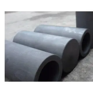 Graphite Crucible Advantages For Smelting:
1.High strength (Flexural strength: graphite strength increases)
2.High temperature resistance (graphite material melting point is 3850±50C)
3.Good heat shock resistance
4.Anti-oxidation,
5.Strong corrosion resis