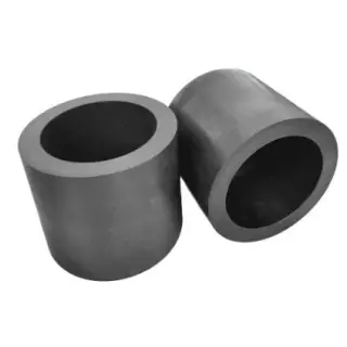 Graphite crucible is a consumable part widely used in the production of vacuum aluminized films. The quality of graphite crucible will directly affect the quality and production cost of aluminized films. The quality requirement to graphite crucible in vac
