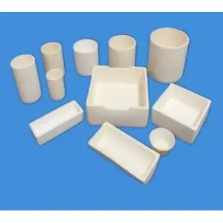 ​Industrial ceramic high purity rectangular alumina crucibles for melting,High temperature resistance alumina ceramic crucible with 99% al2o3 content is used for testing laboratory and a variety of industrial analysis.