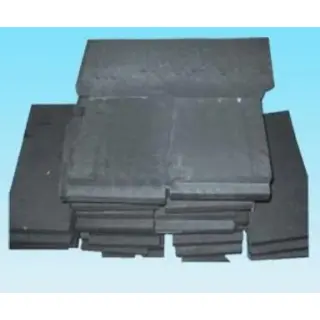 High purity isostatic pressed graphite block, high temperature resistant graphite electrode block