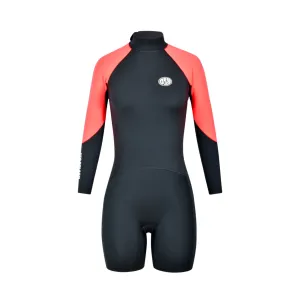 Women's short wetsuit for surfing