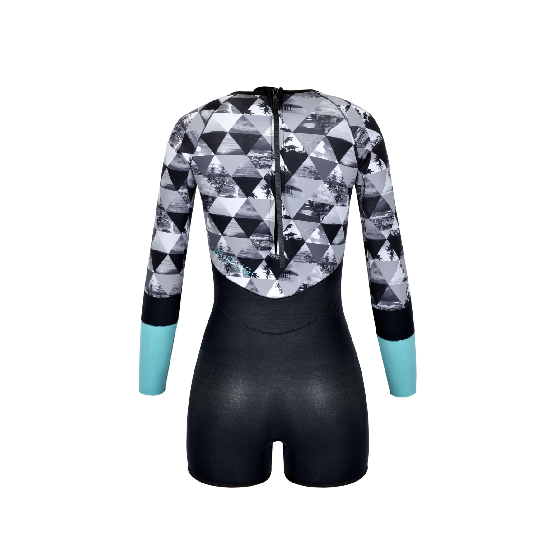 Shorty Wetsuit For Woman Back Zipper