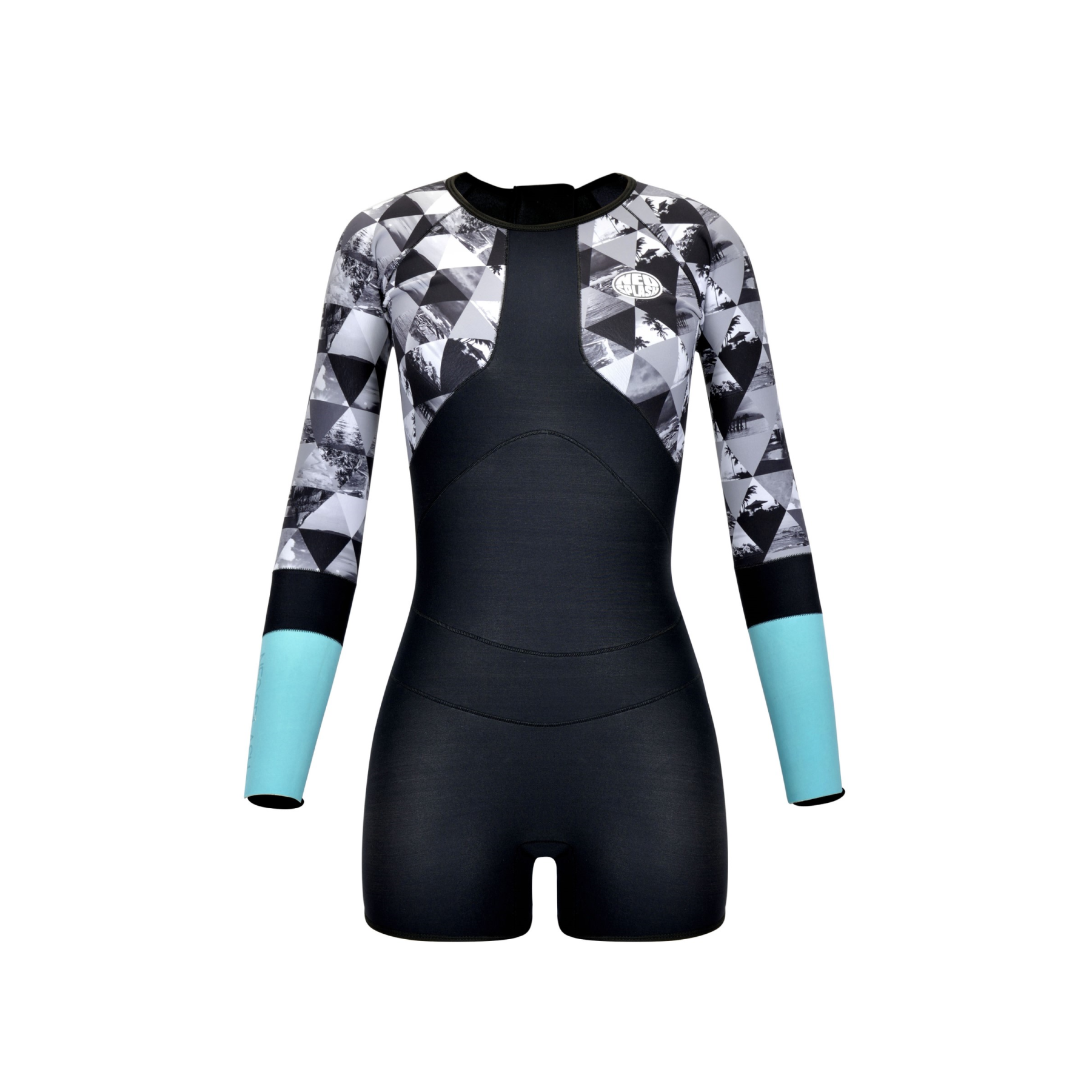 Shorty Wetsuit For Woman Back Zipper