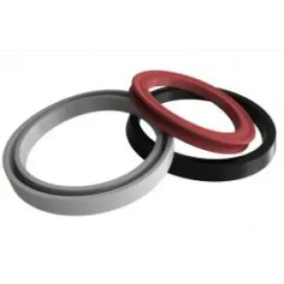 O-rings are circular in shape and made of a variety of materials including rubber, silicone, and Viton.