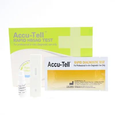 Accu-Tell<sup>®</sup> HBsAg Rapid Test Cassette/Strip (Whole Blood/Serum/Plasma)