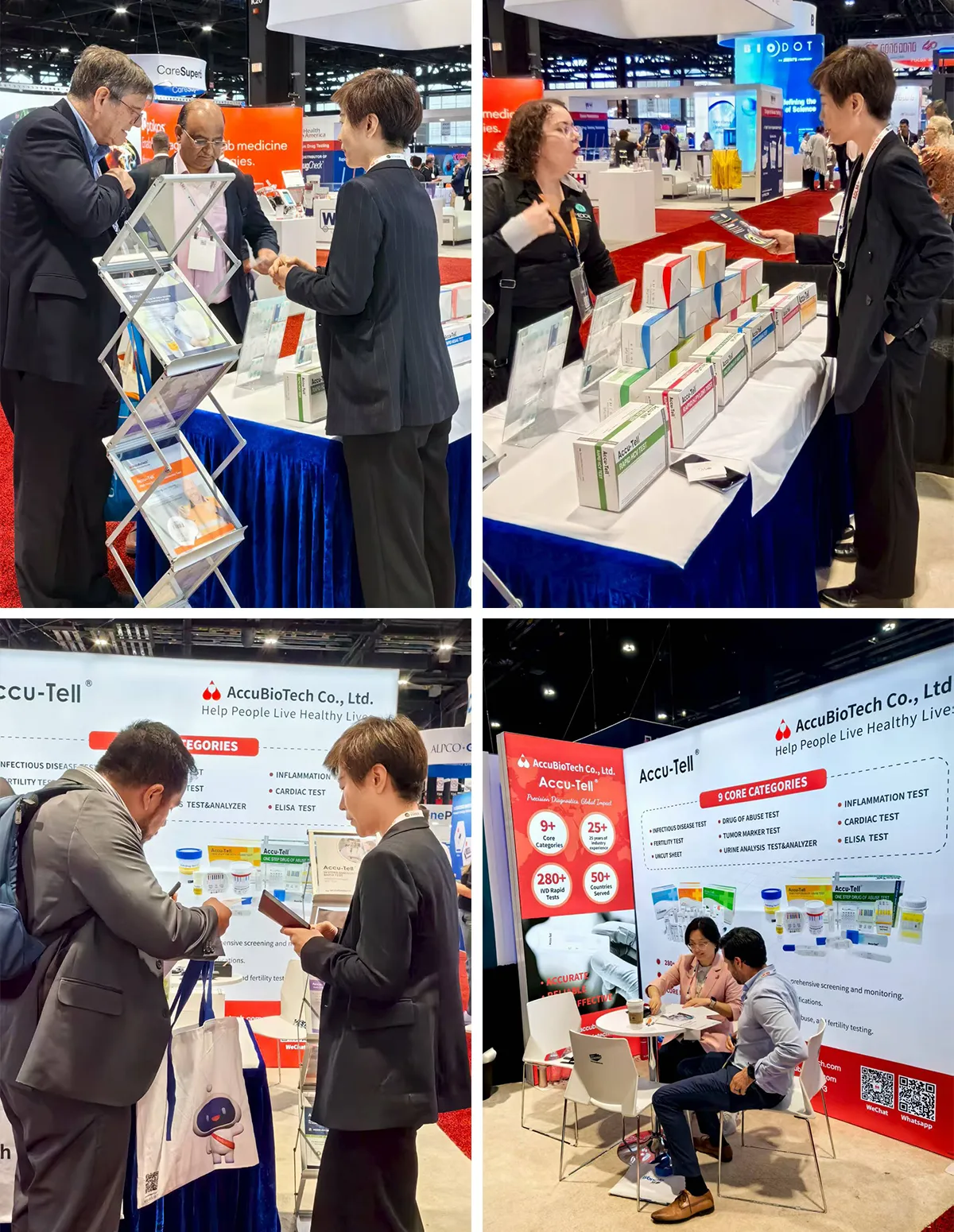 AccuBioTech Shines on the Global Stage with Innovative IVD Solutions at US ADLM Exhibition AccuBioTech Shines on the Global Stage with Innovative IVD Solutions at US ADLM Exhibition