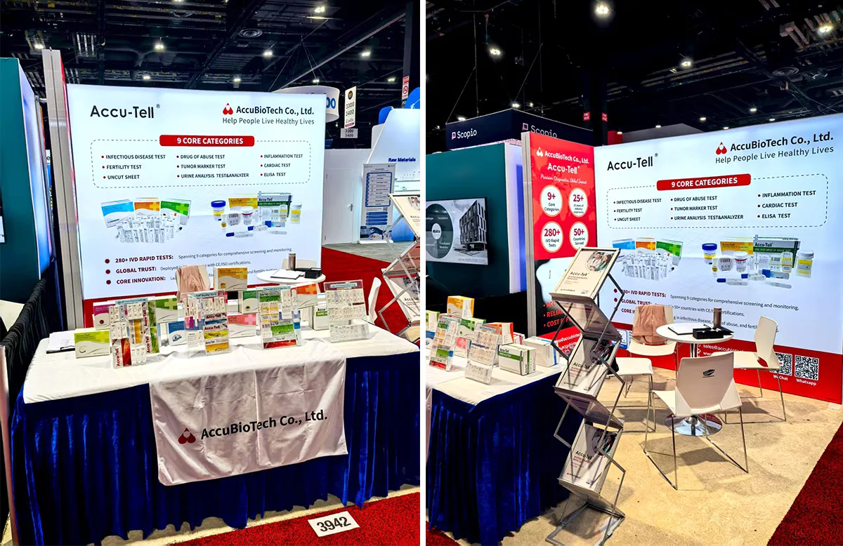 AccuBioTech Shines on the Global Stage with Innovative IVD Solutions at US ADLM Exhibition AccuBioTech Shines on the Global Stage with Innovative IVD Solutions at US ADLM Exhibition