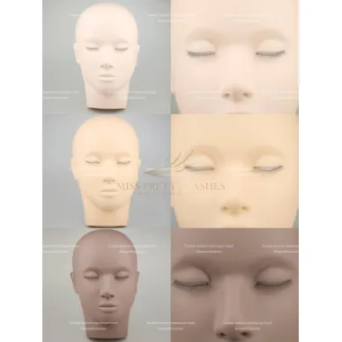 3D Layered Mannique Head