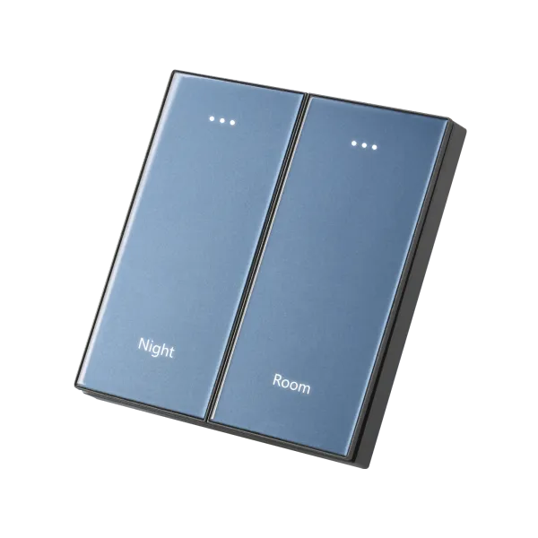 Mate8 Glass smart 2 Gang Wifi Switch