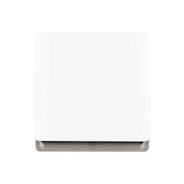 Q6 Frameless Wall Switch with LED Indicator white