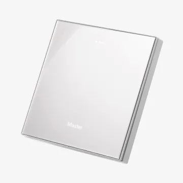 Mate8 white glass panel smart switch