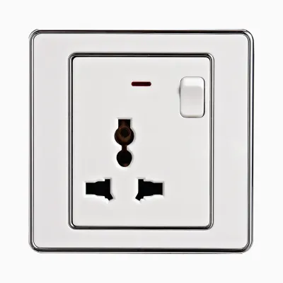 A6S Series White Multifunctional Socket