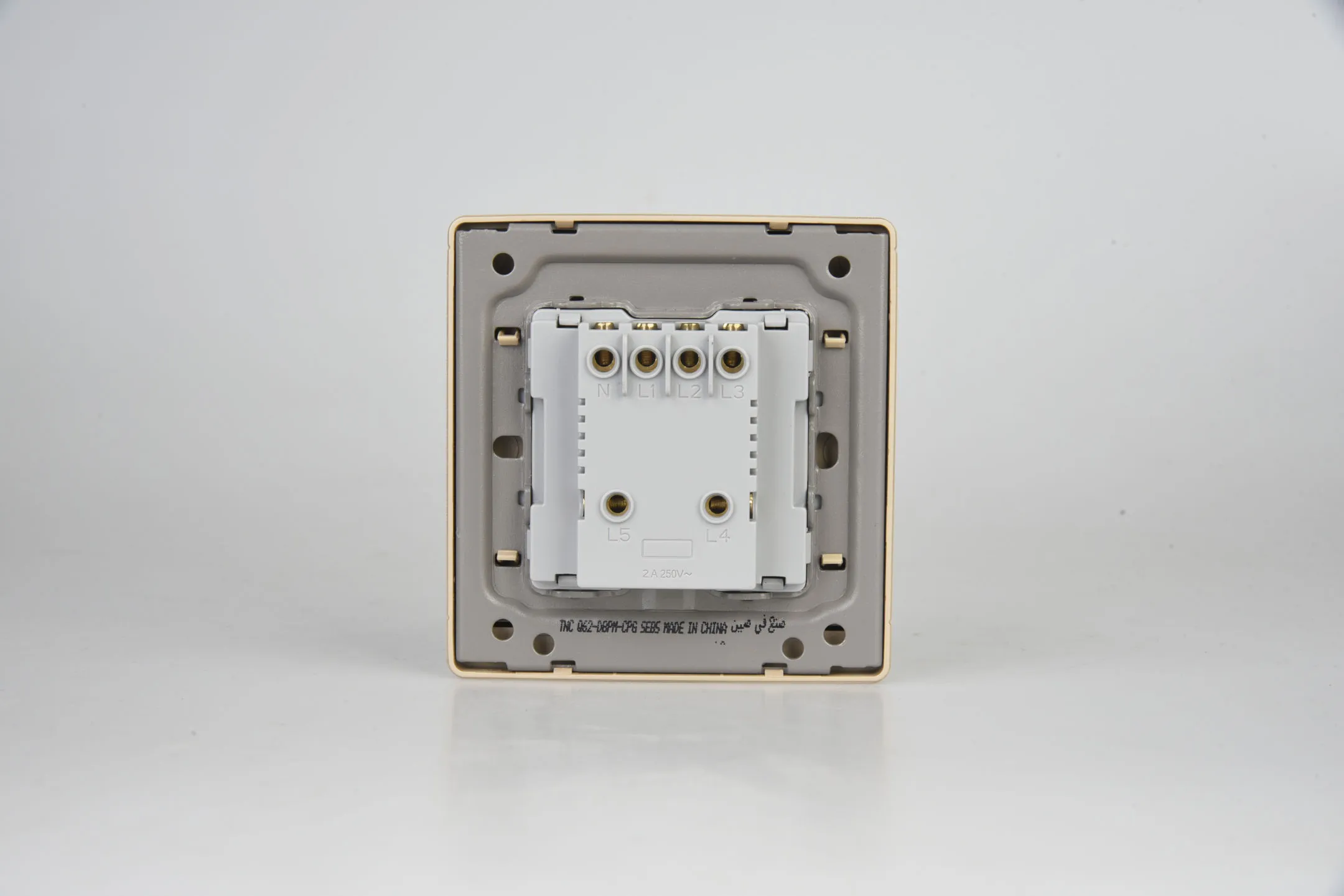 DND Series Black Mechanical Wall Switch