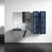 MFC Wall-hung Bathroom Vanities