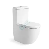 One piece Toilet with Shattaf Bidet