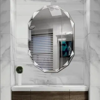 Modern style is a bold, stylish appearance, including clean lines. The mirror is not only beautiful in appearance, but also functional and practical. 