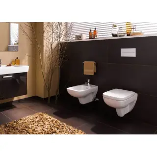 One of the biggest advantages of a wall-mounted toilet is that it gives buyers the option to install it at their preferred height.