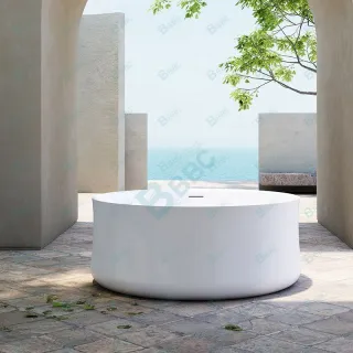 Round Acrylic Freestanding Tub