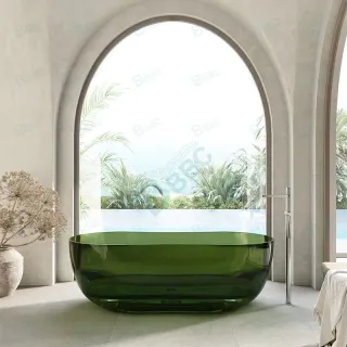 Clear Resin Bathtub