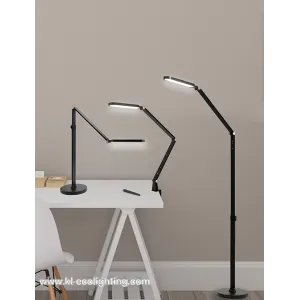Swing arm Desk &Floor Lamp