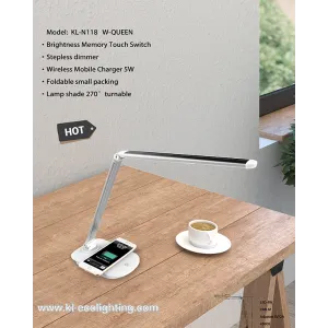 QI Wireless Mobile Charging LED Table Lamp
