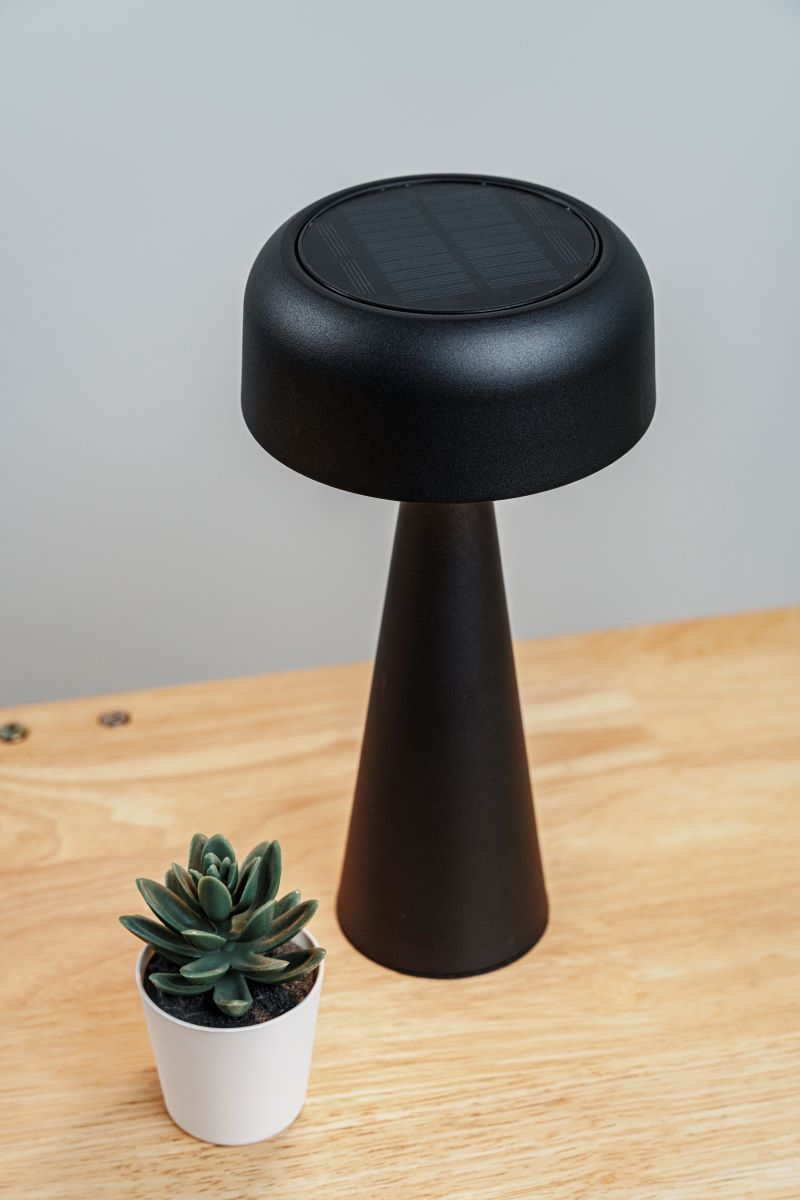 Solar charging/Magnetic head removable LED table lamp(KL-25013S)